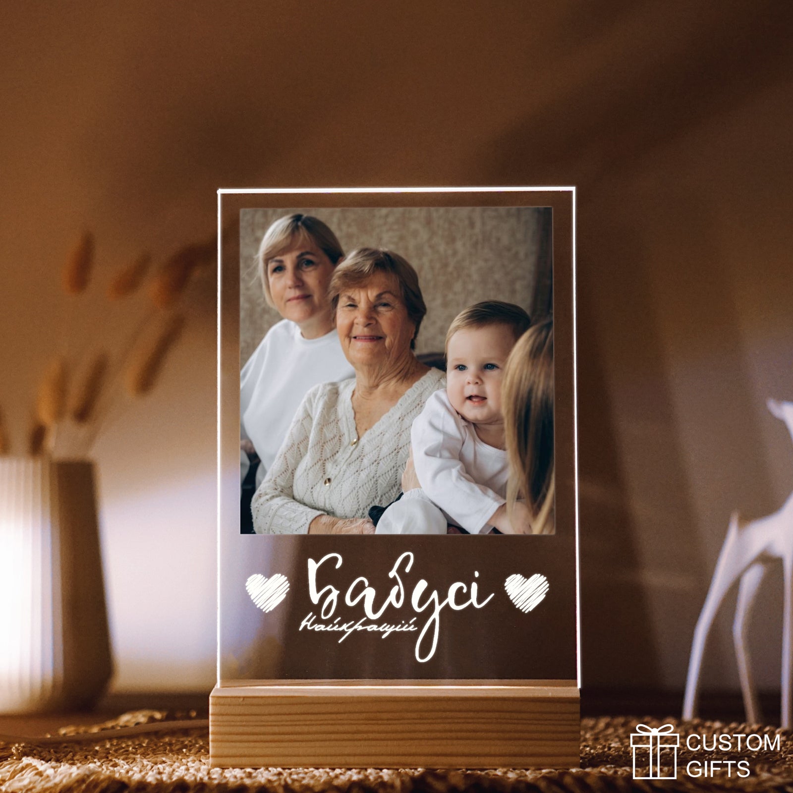 Photoposter Найкращій бабусі - подарунок для бабусі