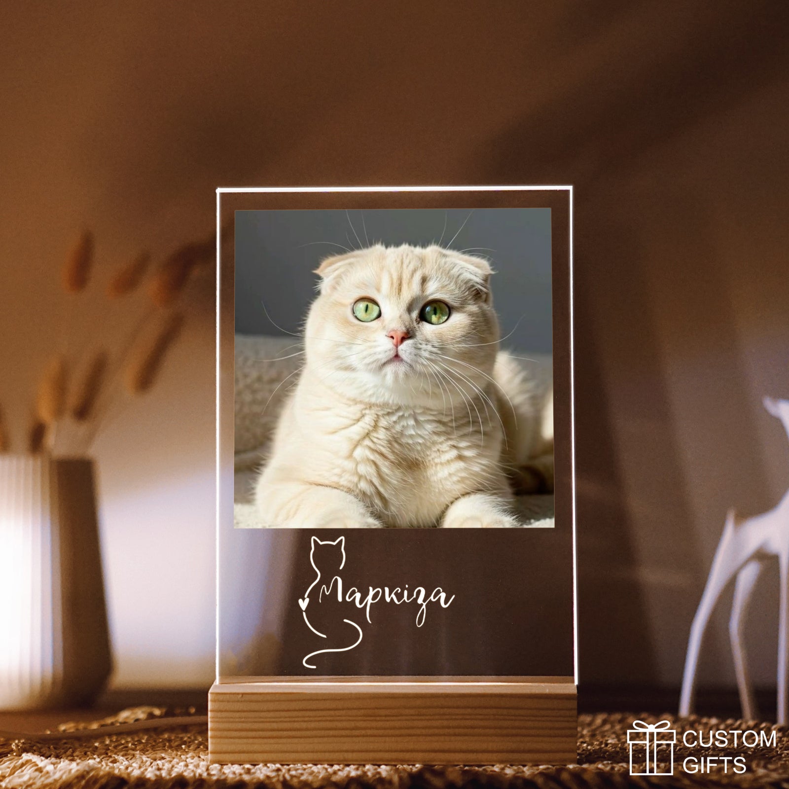 Фотопостер із зображенням домашньої тварини на подарунок