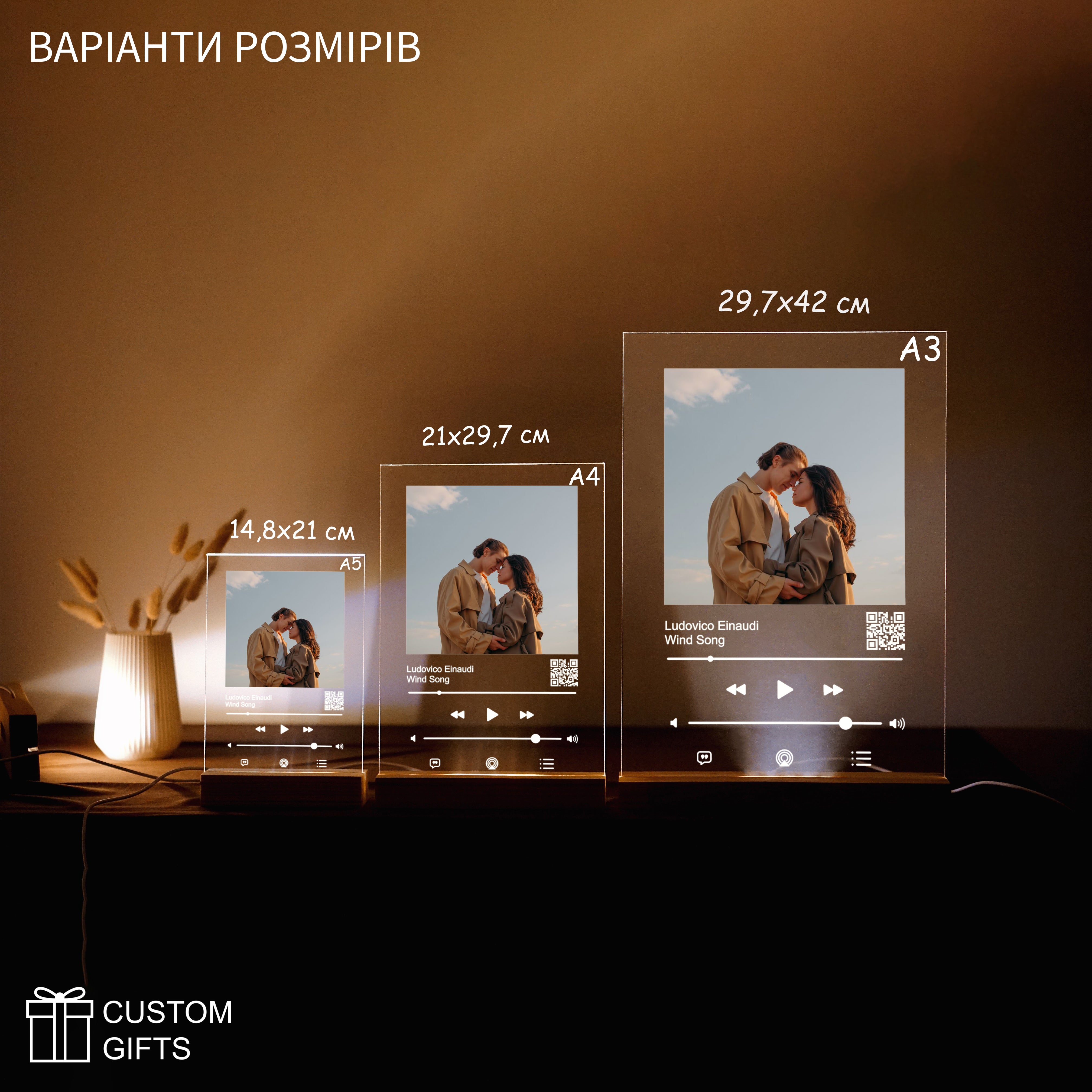 Apple Music Poster — персоналізований подарунок