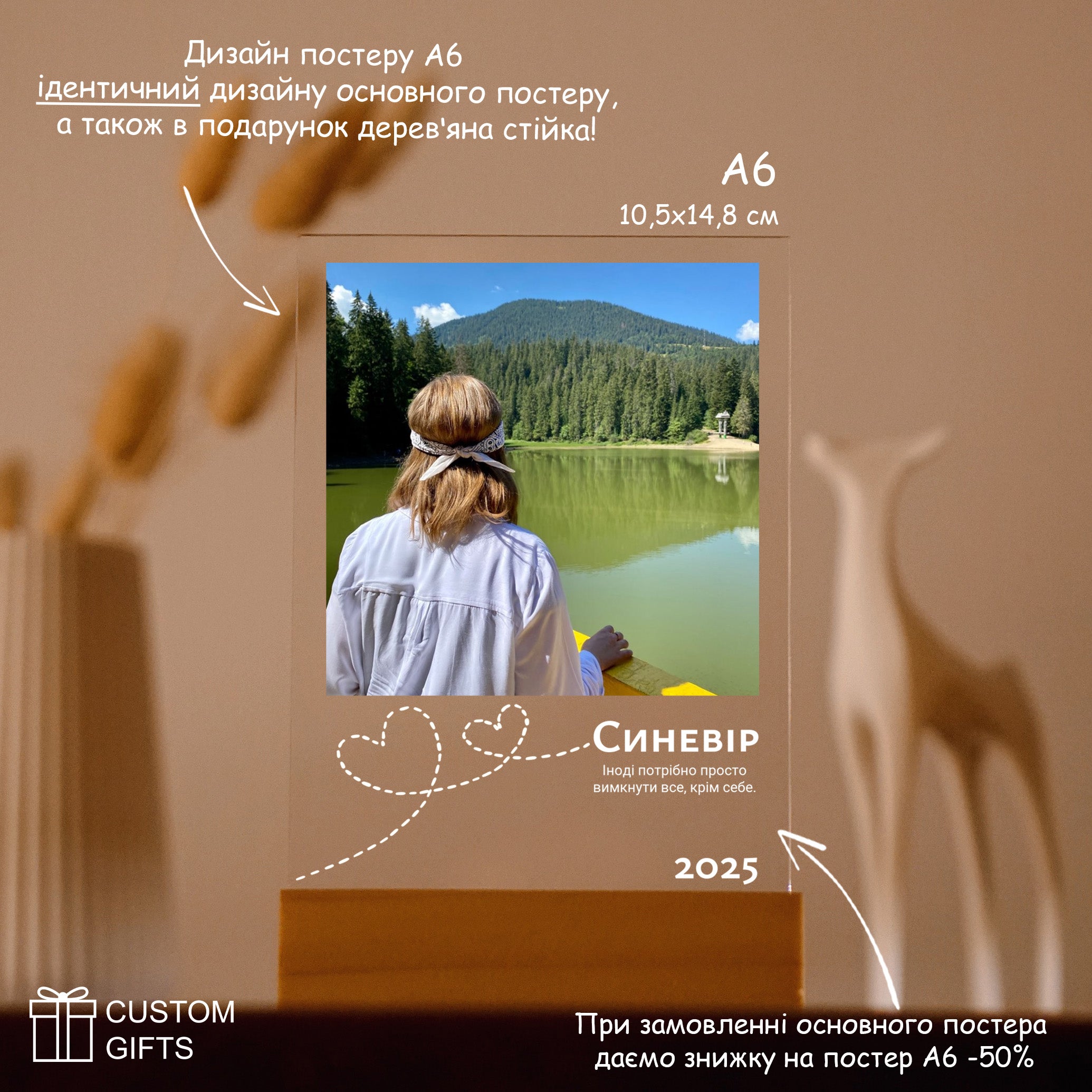 Постер у стилі Travel — подарунок з мандрівки