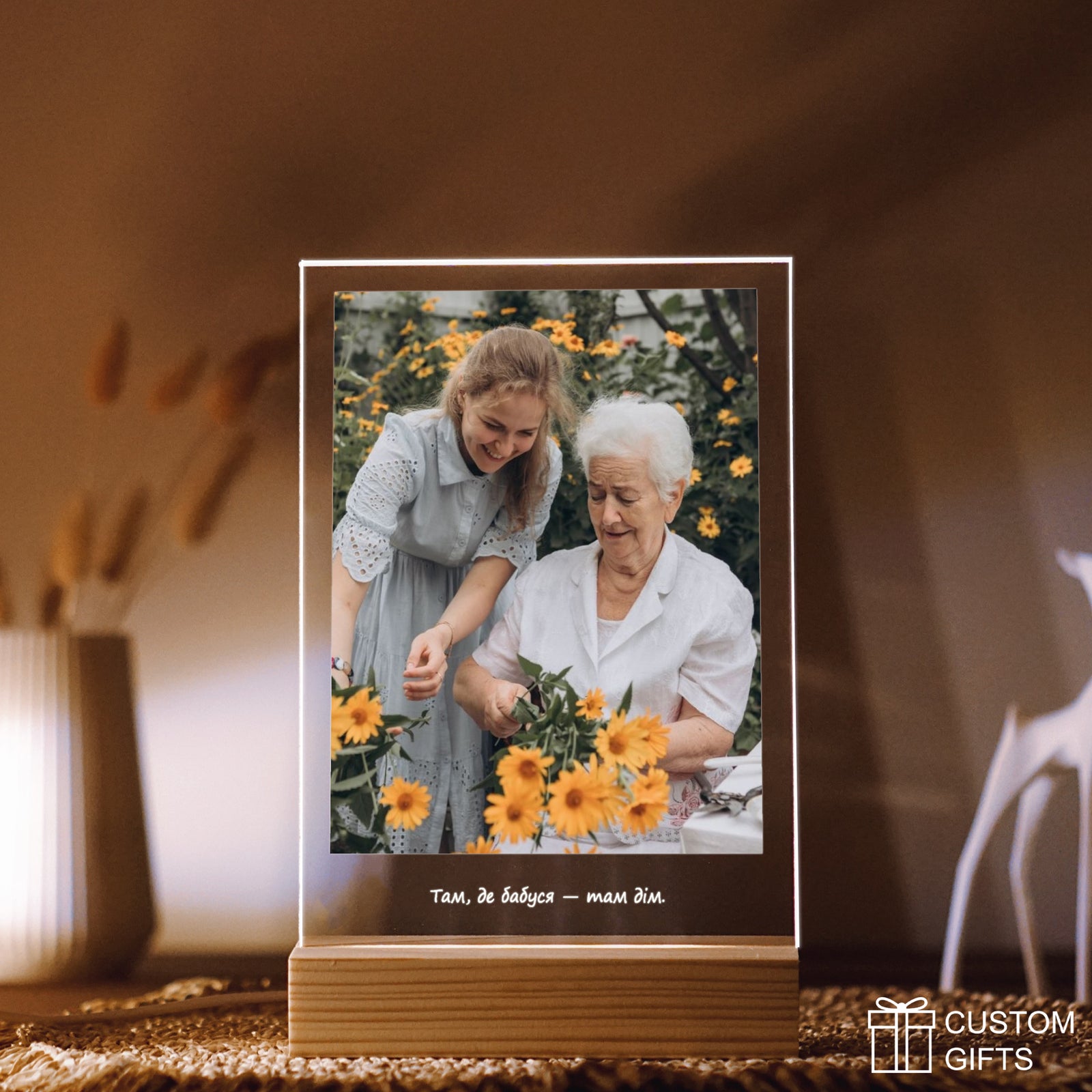 Photoposter - подарунок бабусі