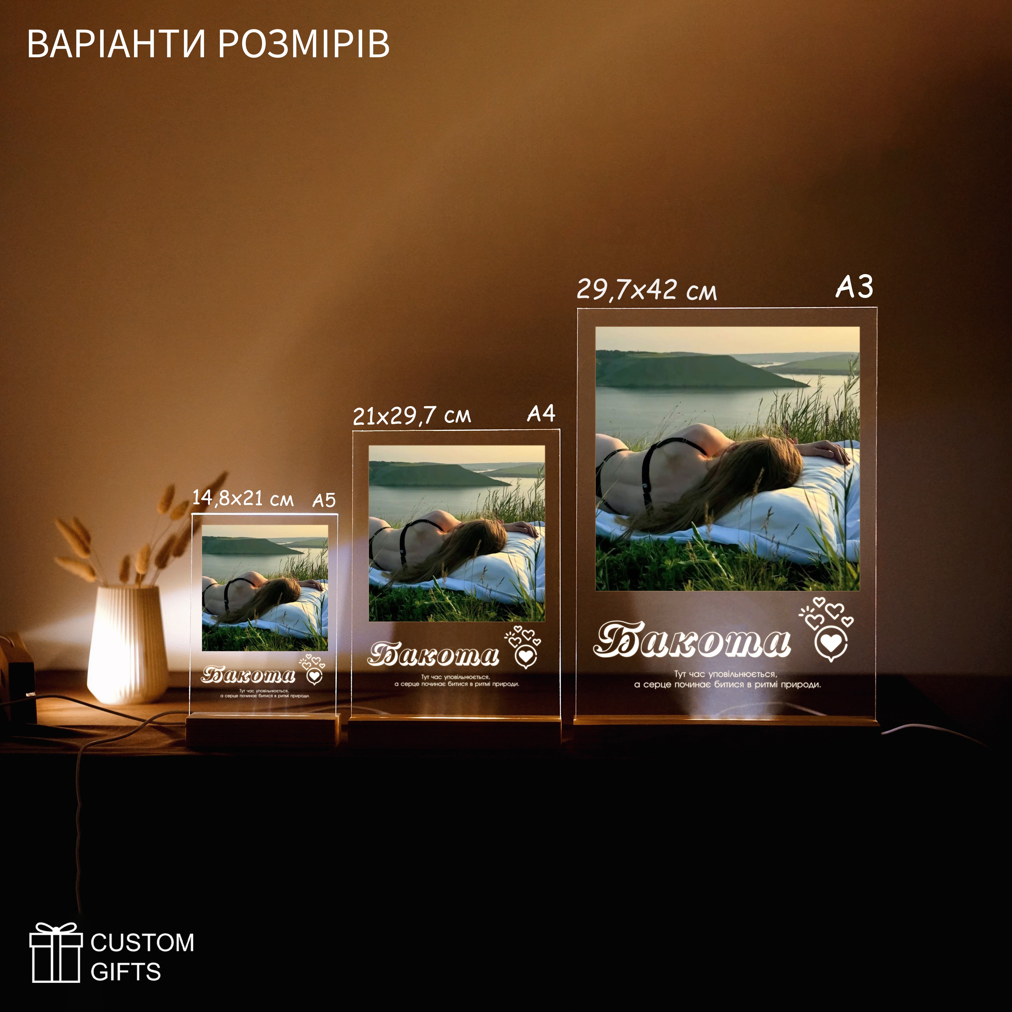 Фотопостер з улюбленою локацією — подарунок з мандрівки