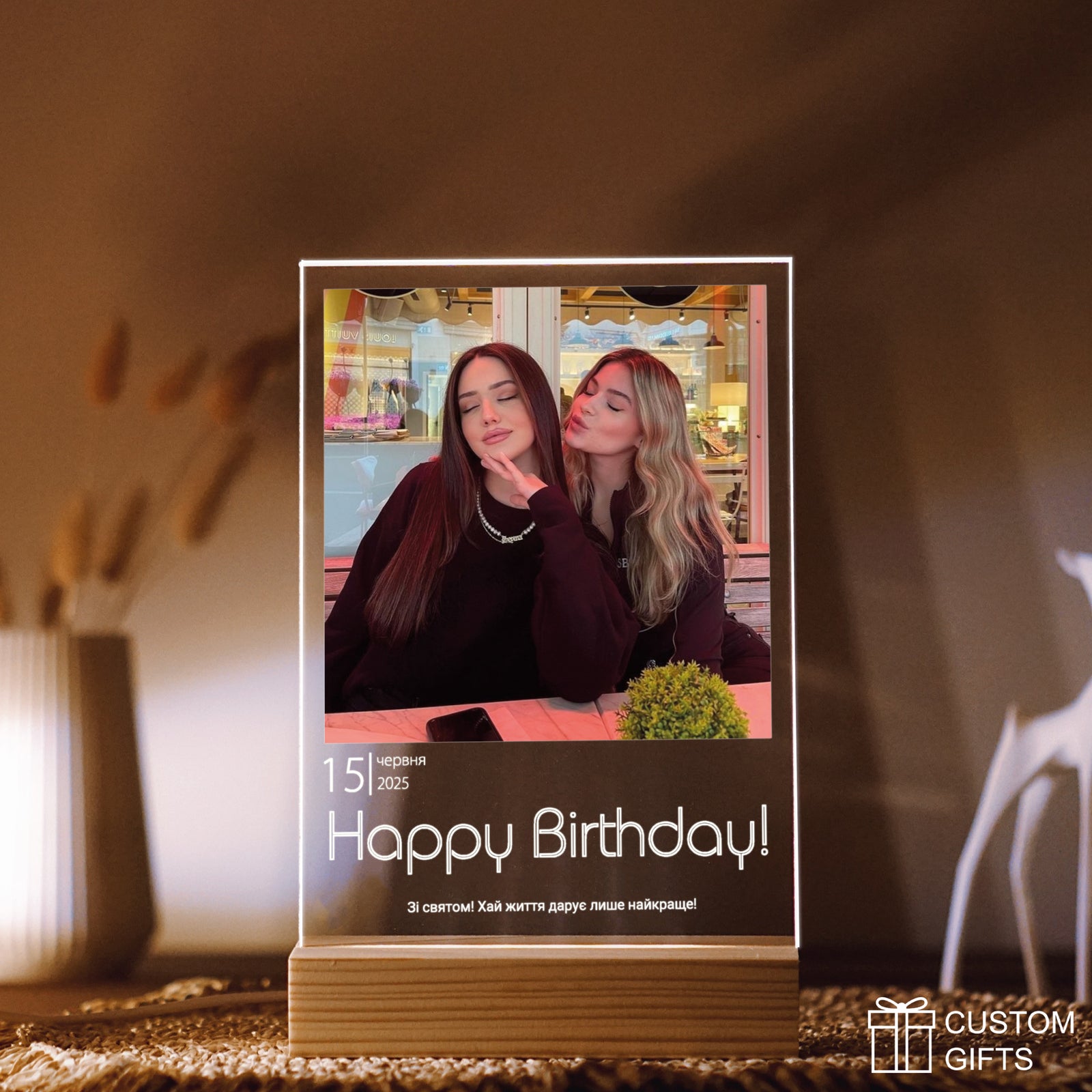 Photo poster — подарунок до Дня народження