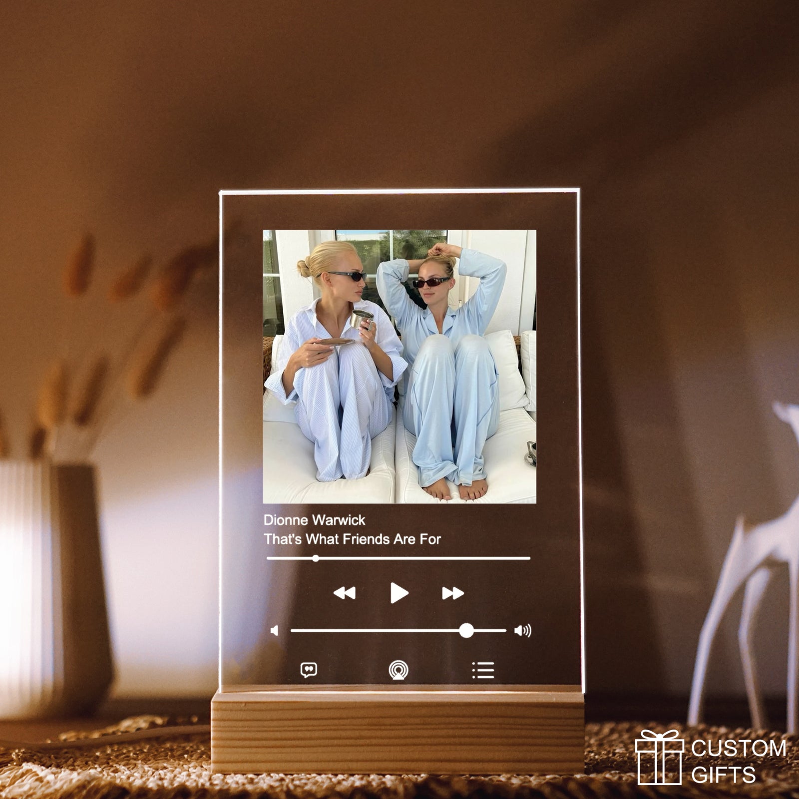 Apple Music Poster — персоналізований подарунок до Дня дружби