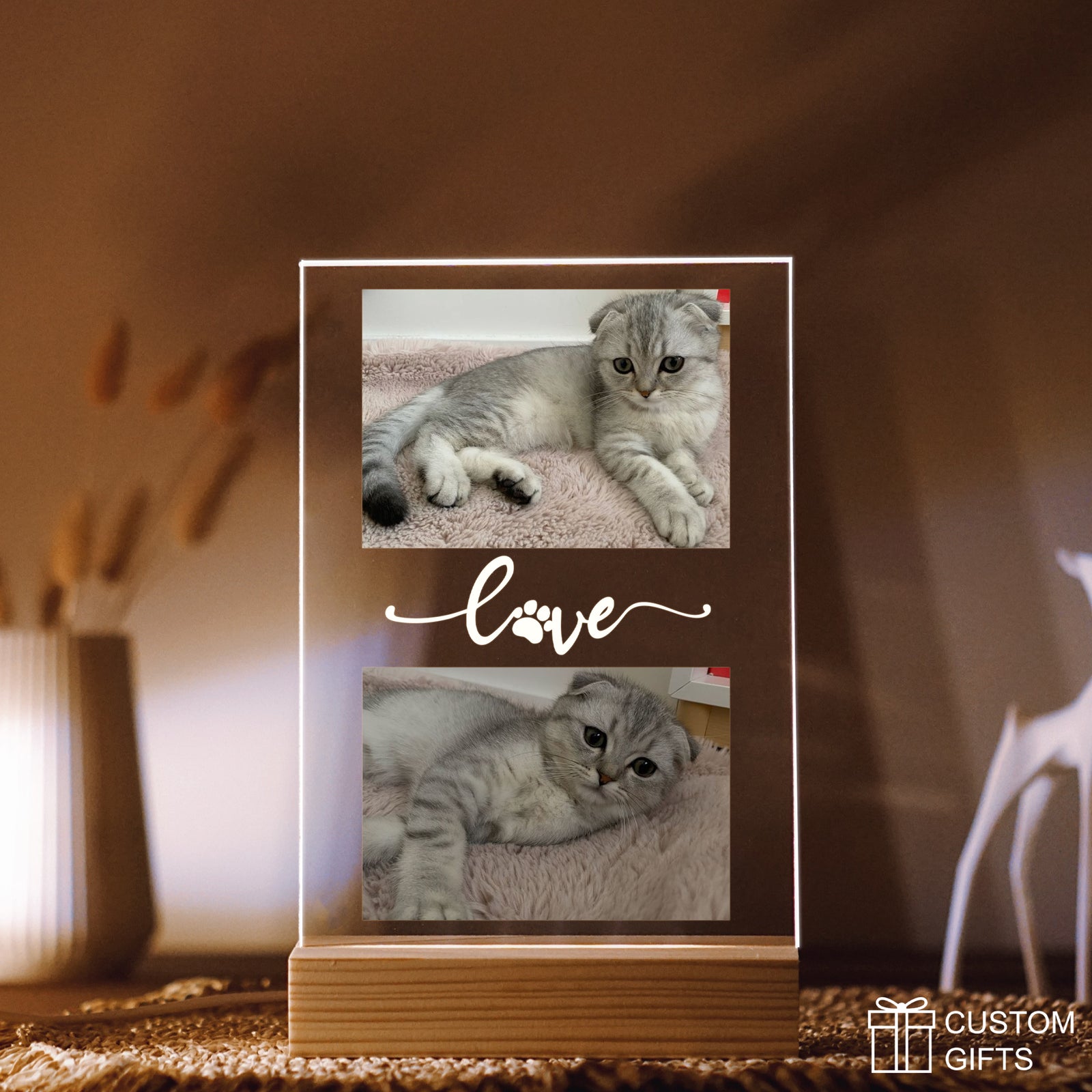 Персоналізований фотопостер колаж - подарунок з домашніми улюбленцями