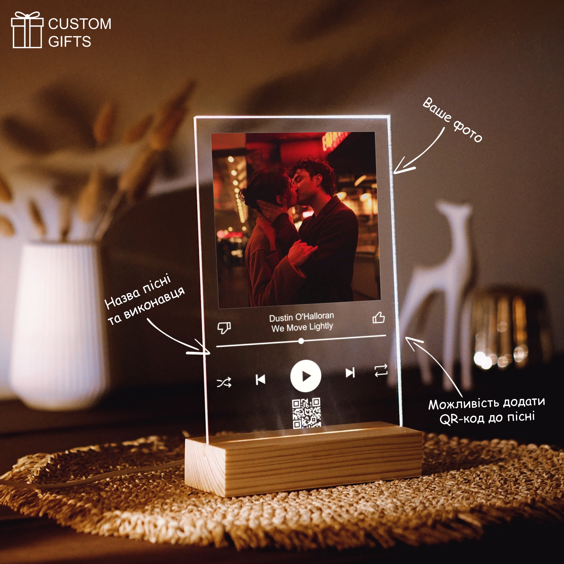 YouTube Music Poster — персоналізований подарунок