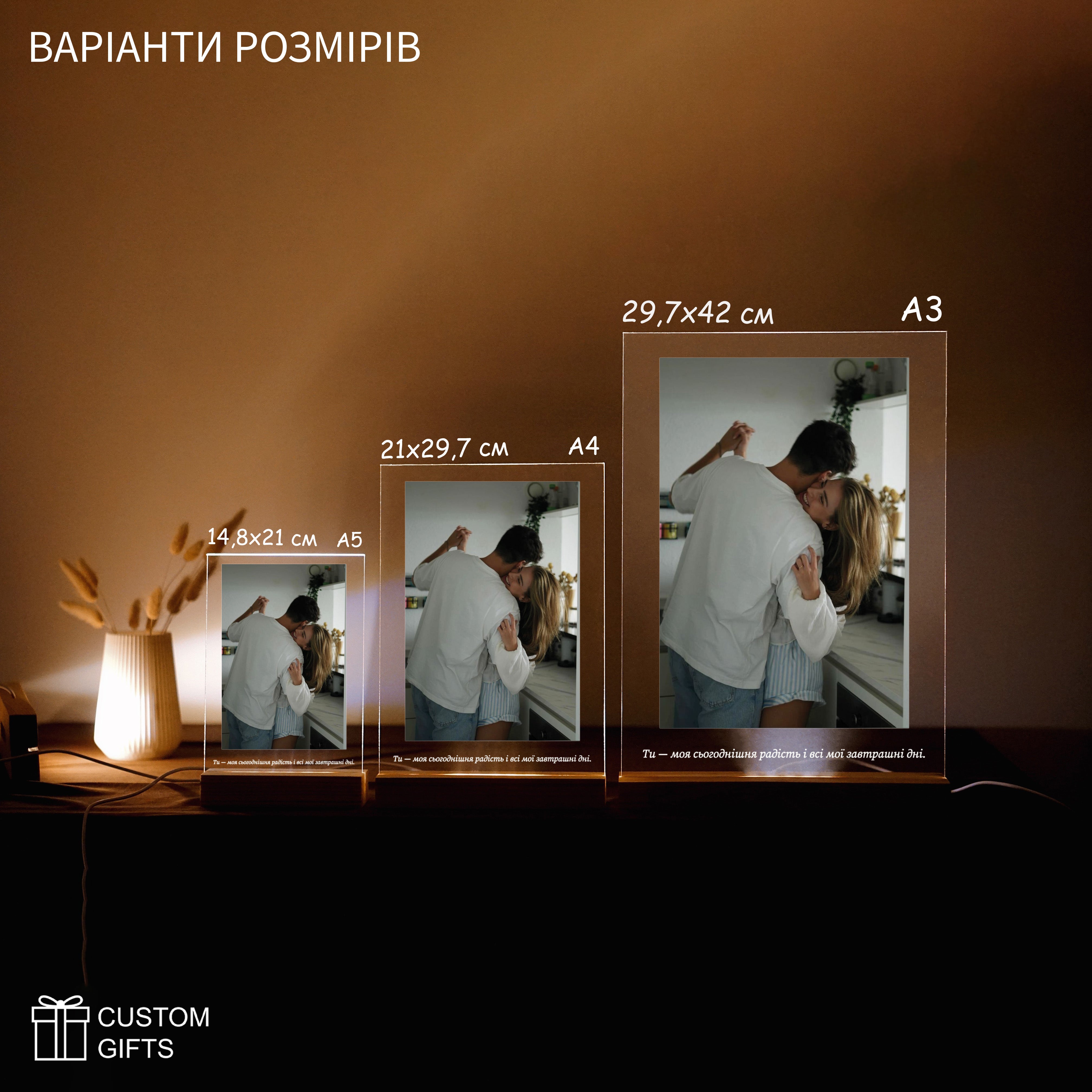 Photo poster — персоналізований подарунок для коханої людини
