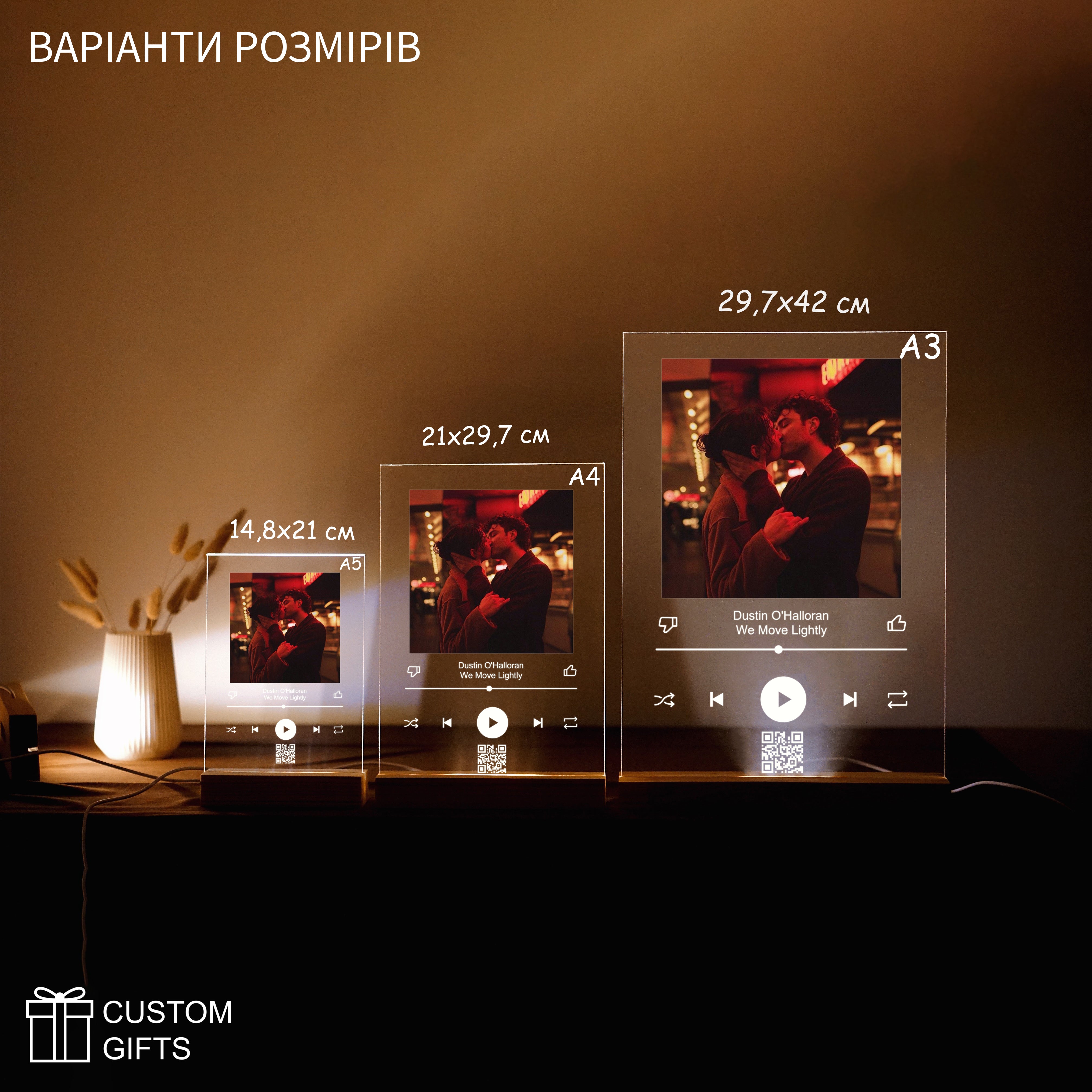 YouTube Music Poster — персоналізований подарунок