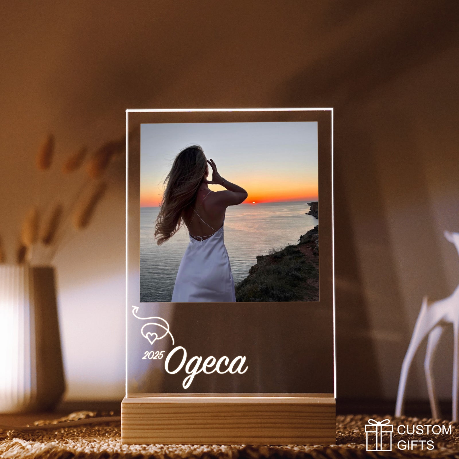 Постер із фото та назвою місця — подарунок з відпустки