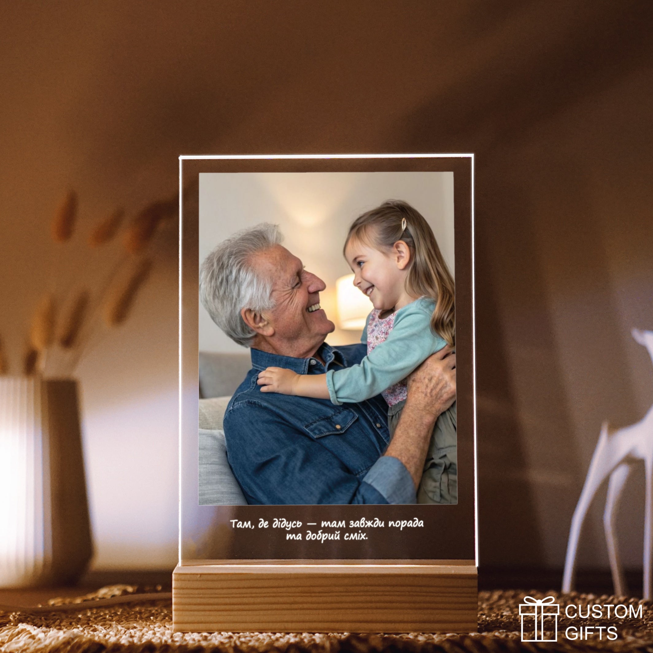 PhotoPoster - подарунок дідусю