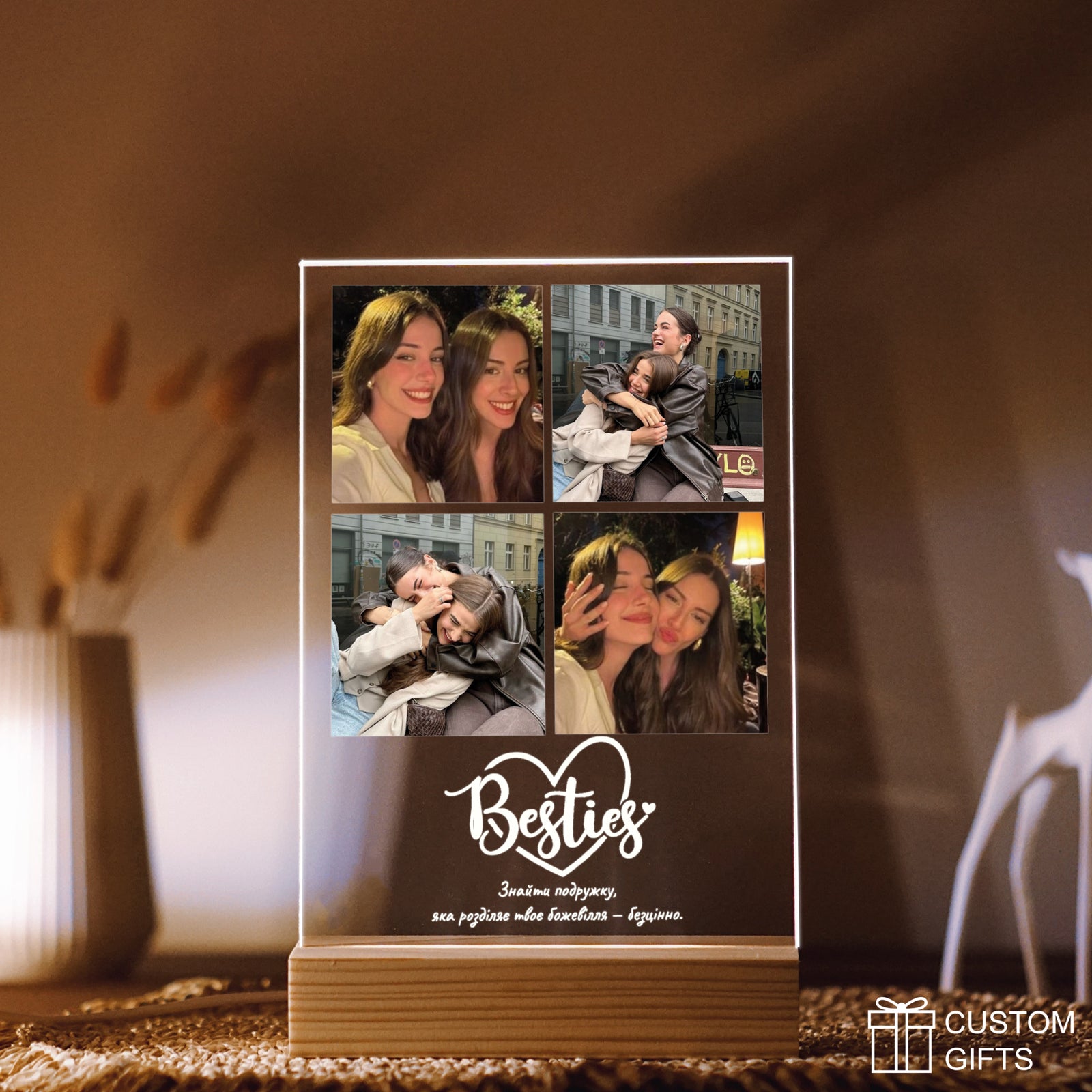 Фото-колаж — подарунок до Дня друзів