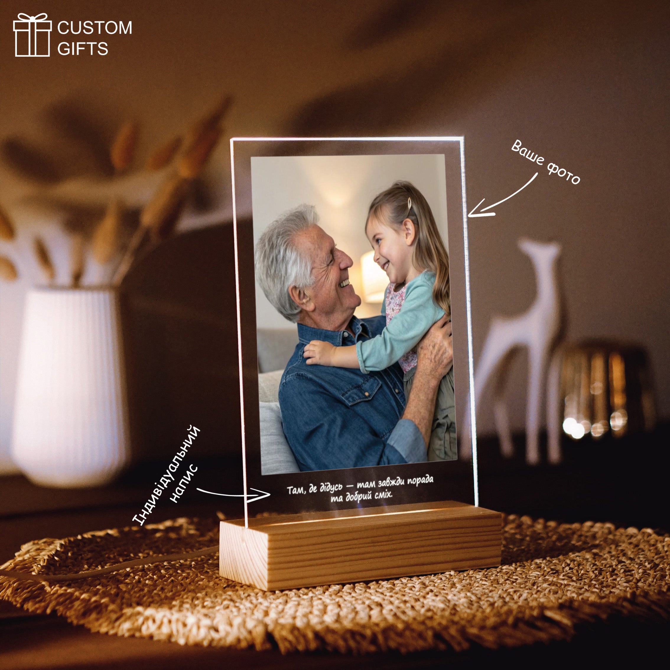 PhotoPoster - подарунок дідусю