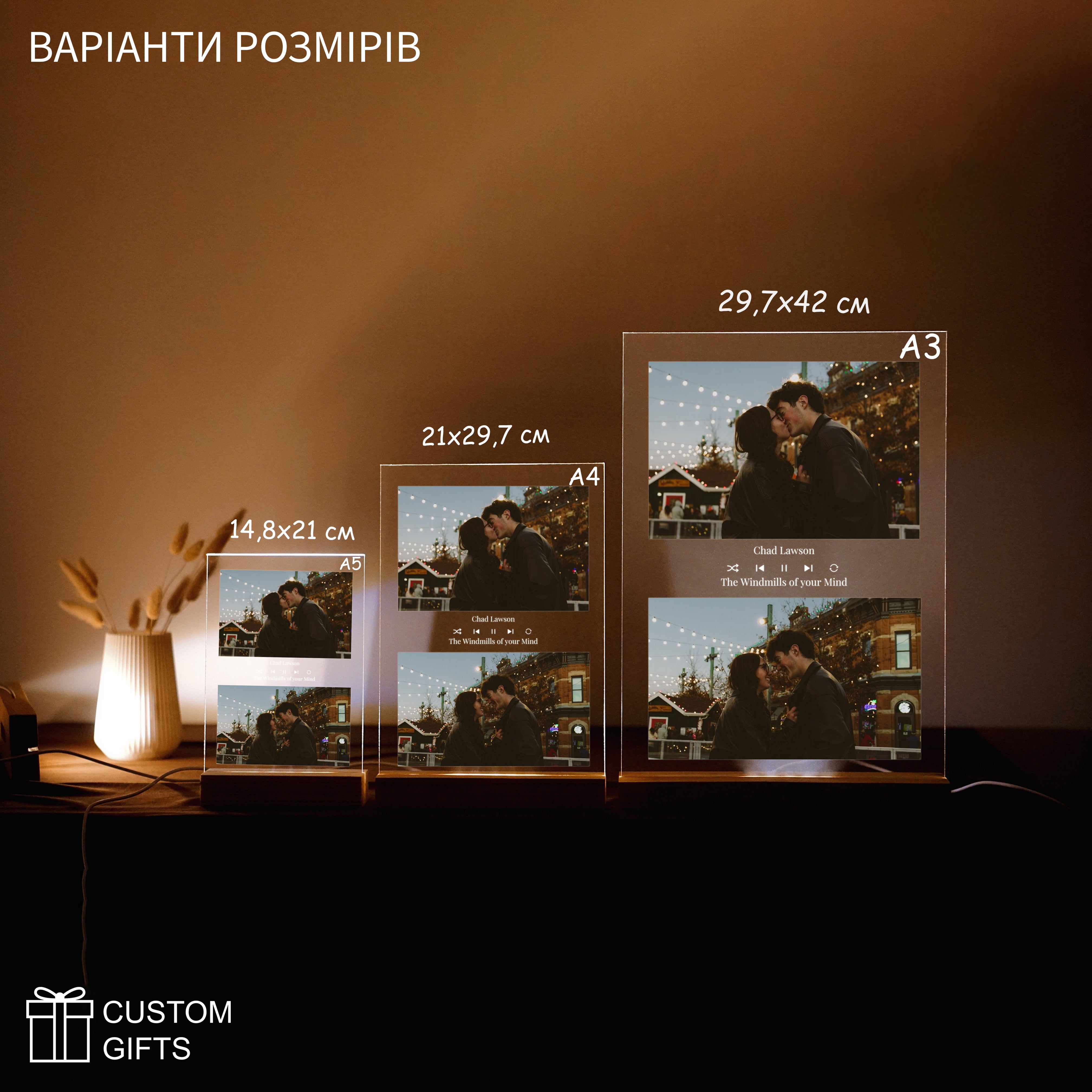 Music Design Poster — персоналізований подарунок