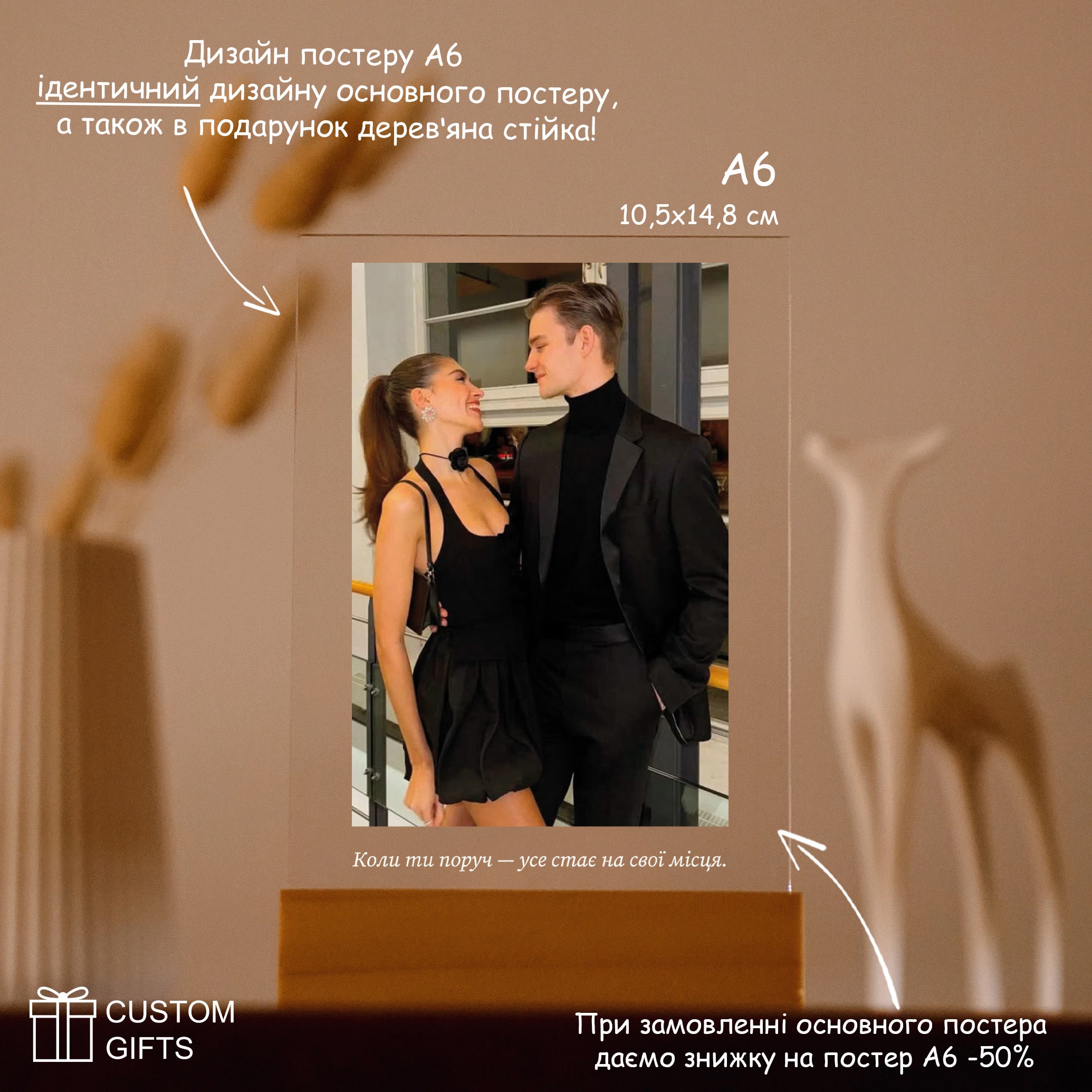 Photo poster — подарунок для другої половинки