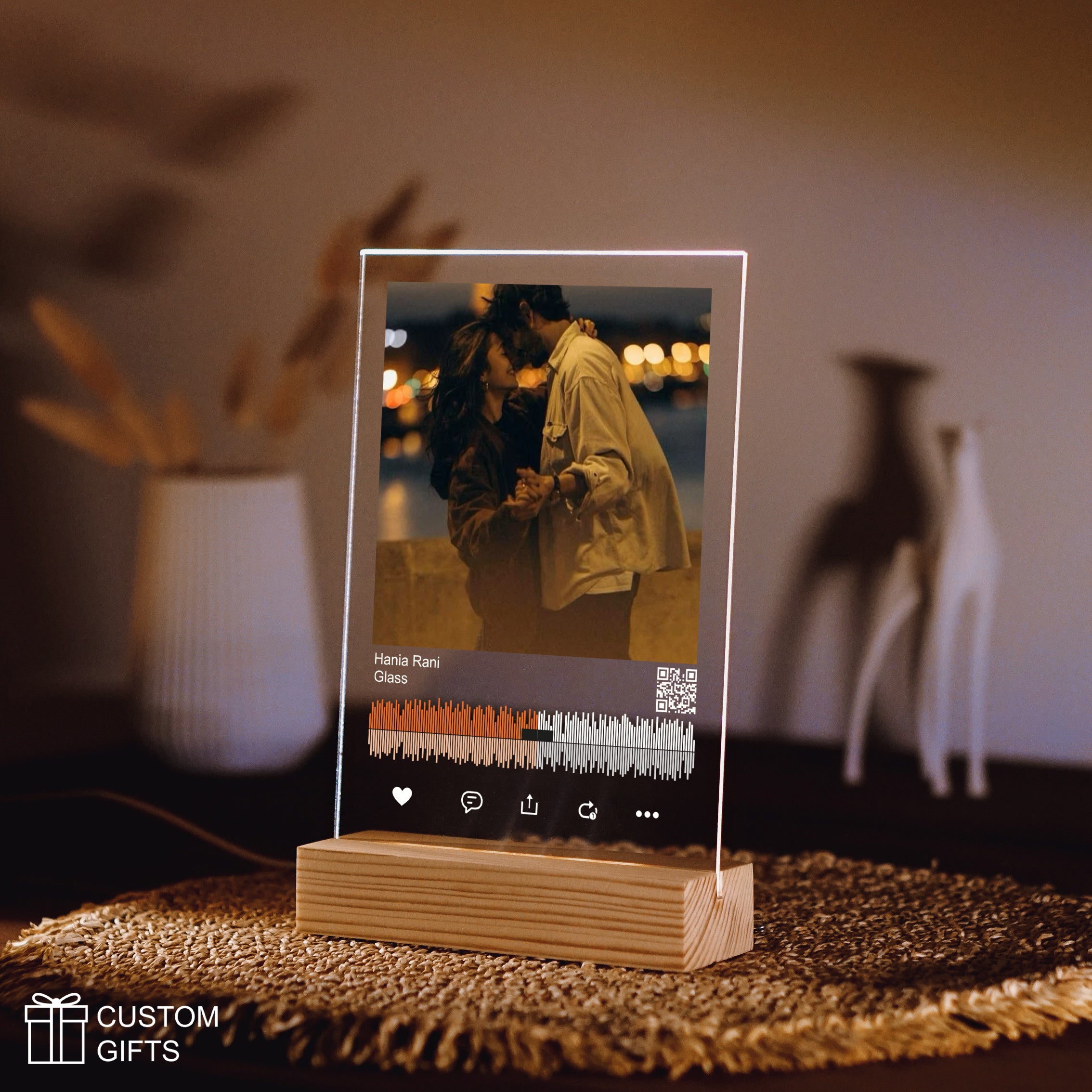 SoundCloud Music Poster — персоналізований подарунок