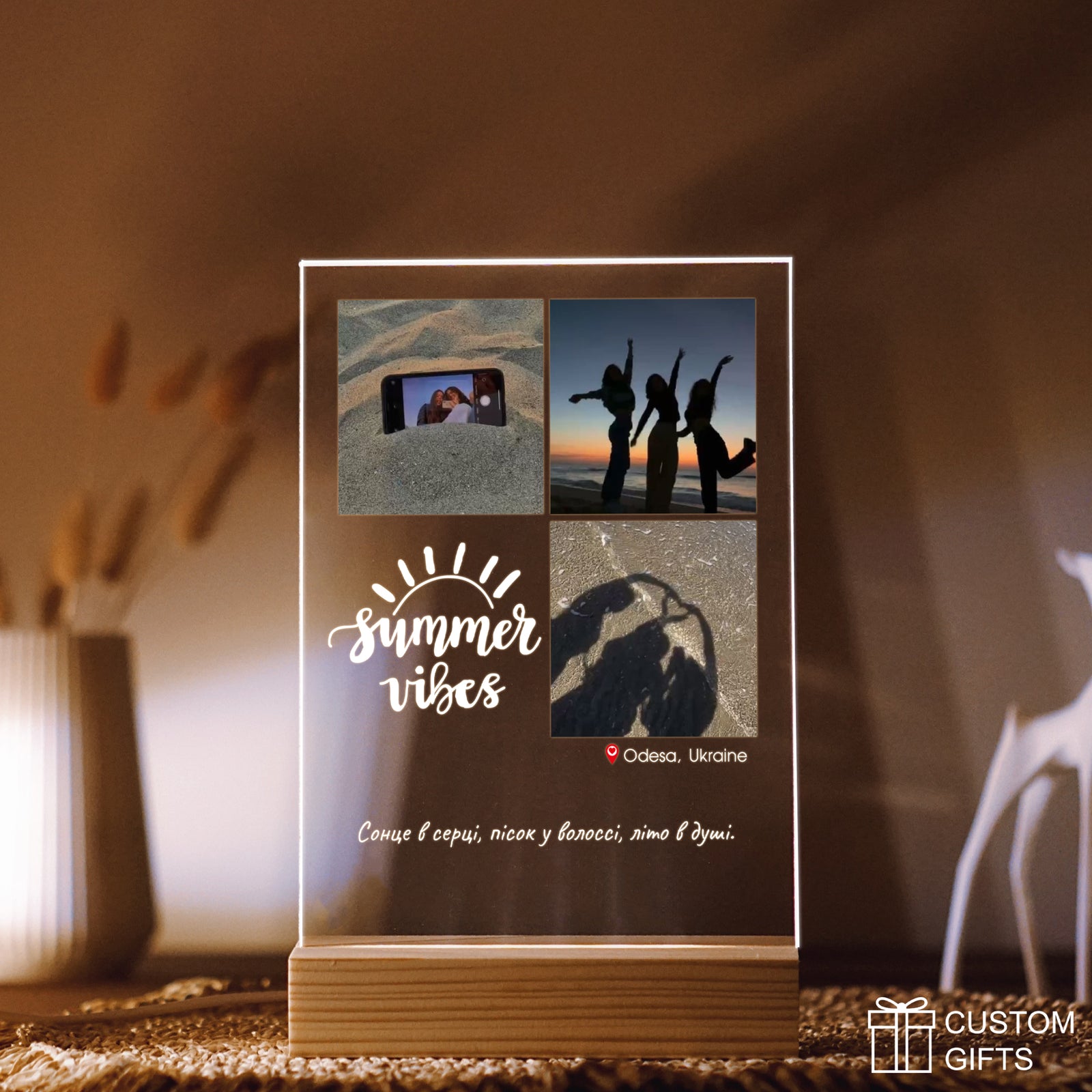 Фотоколаж з літніх спогадів — подарунок із улюбленими знімками