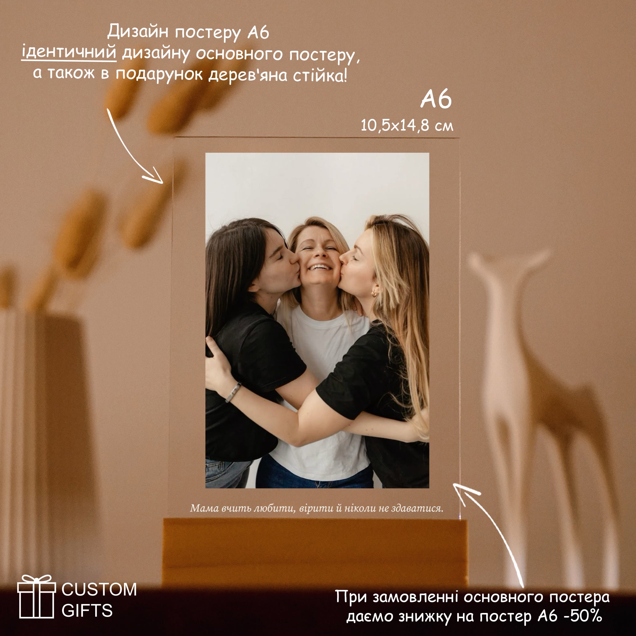 Photoposter - подарунок мамі