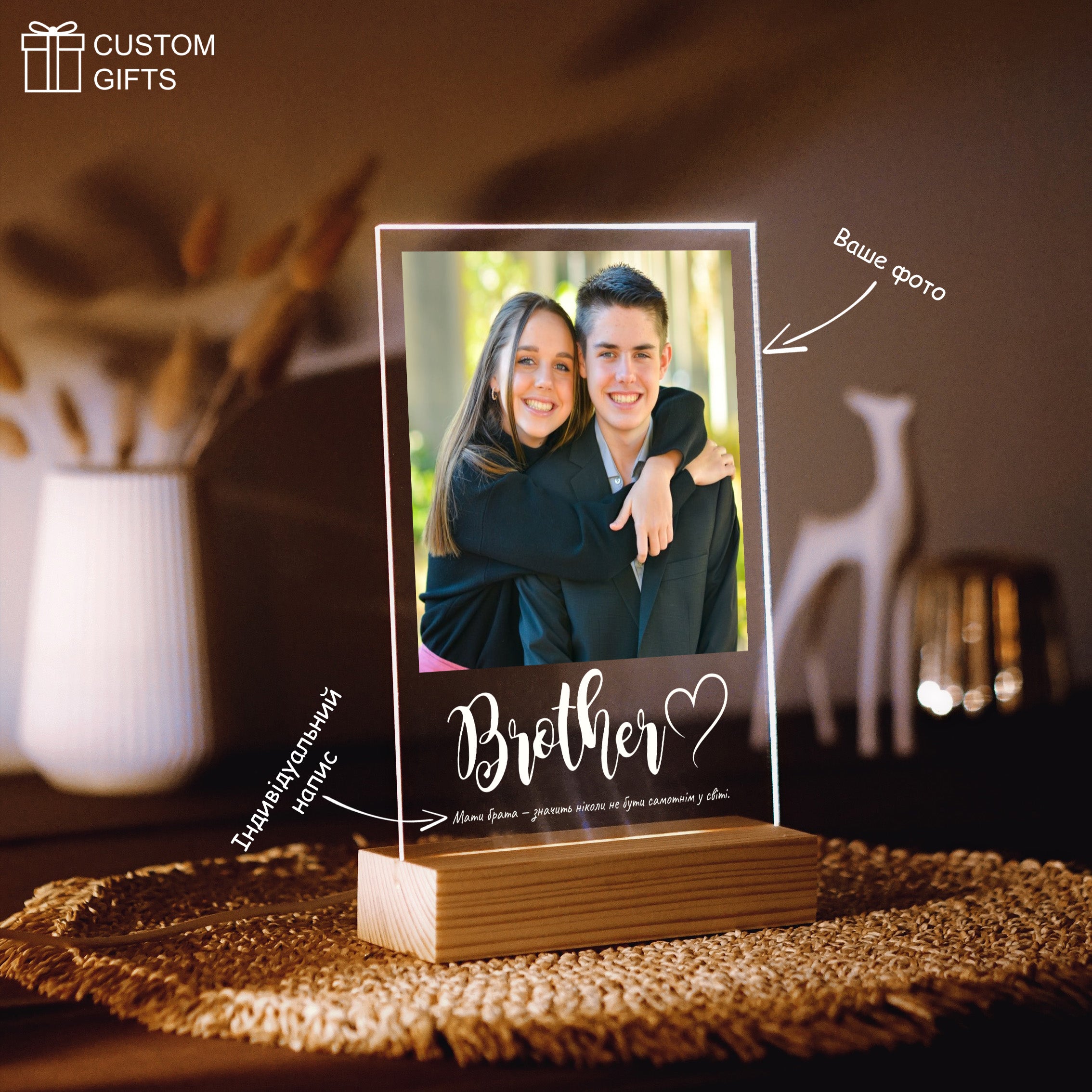 PhotoPoster - подарунок для брата