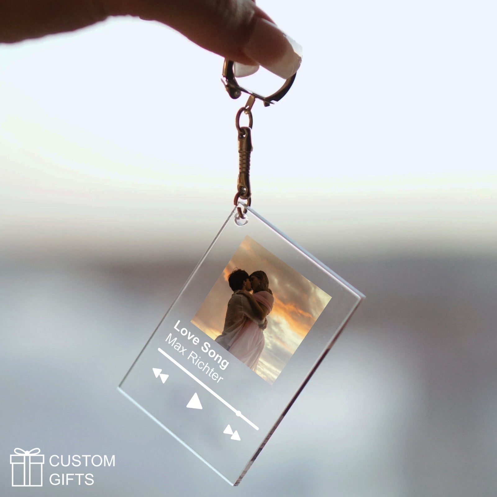 Брелок з дизайном вашого постера