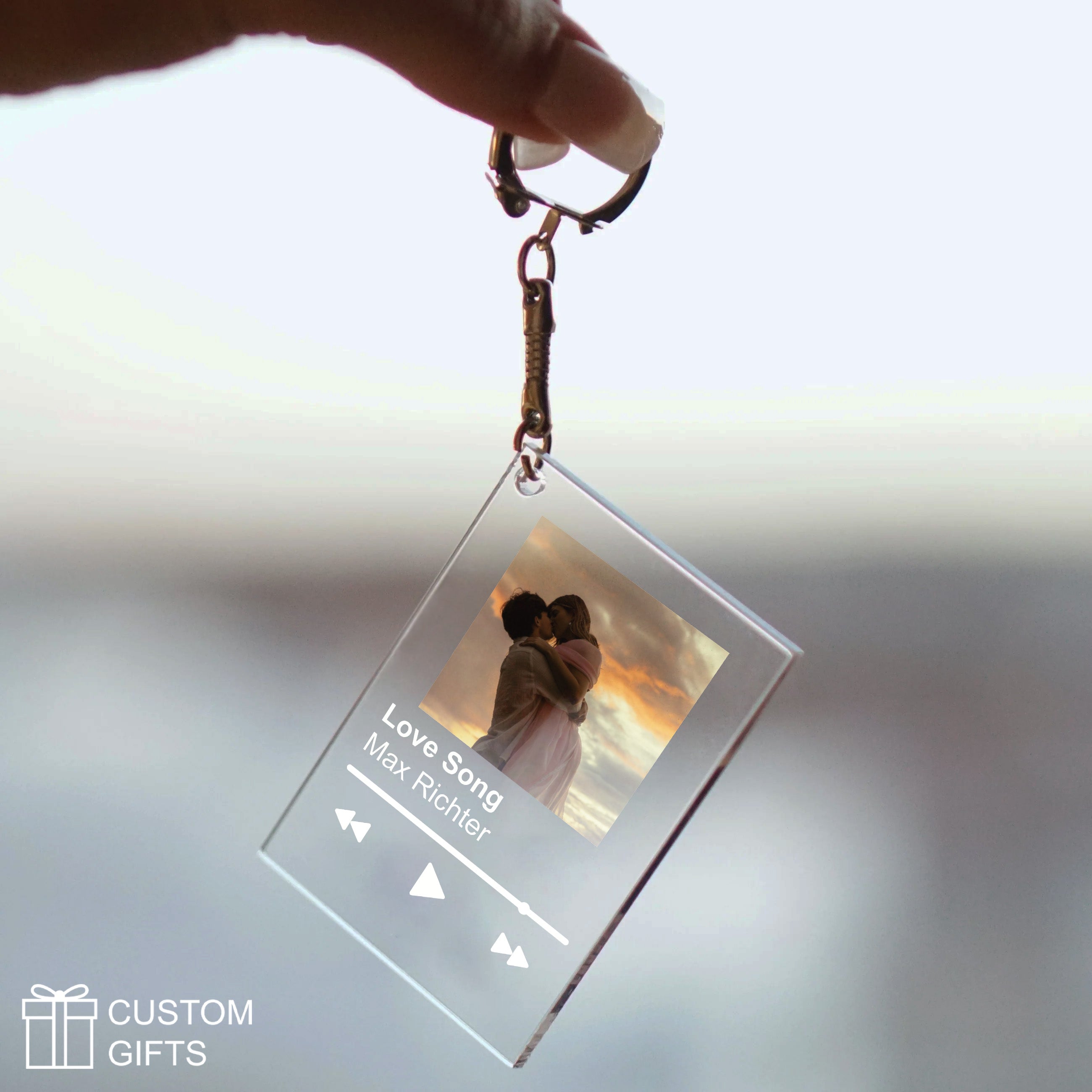 Брелок з дизайном вашого постера