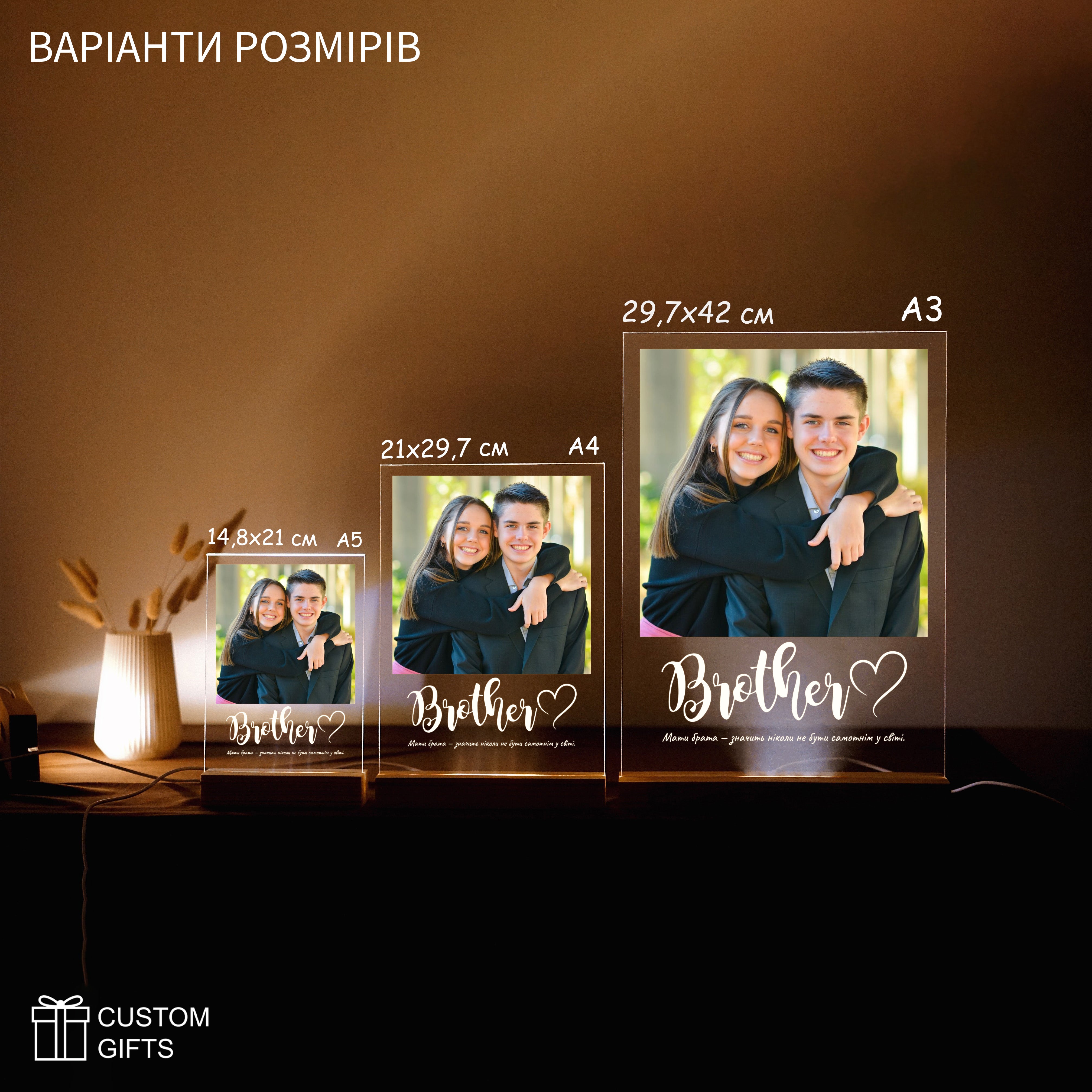 PhotoPoster - подарунок для брата