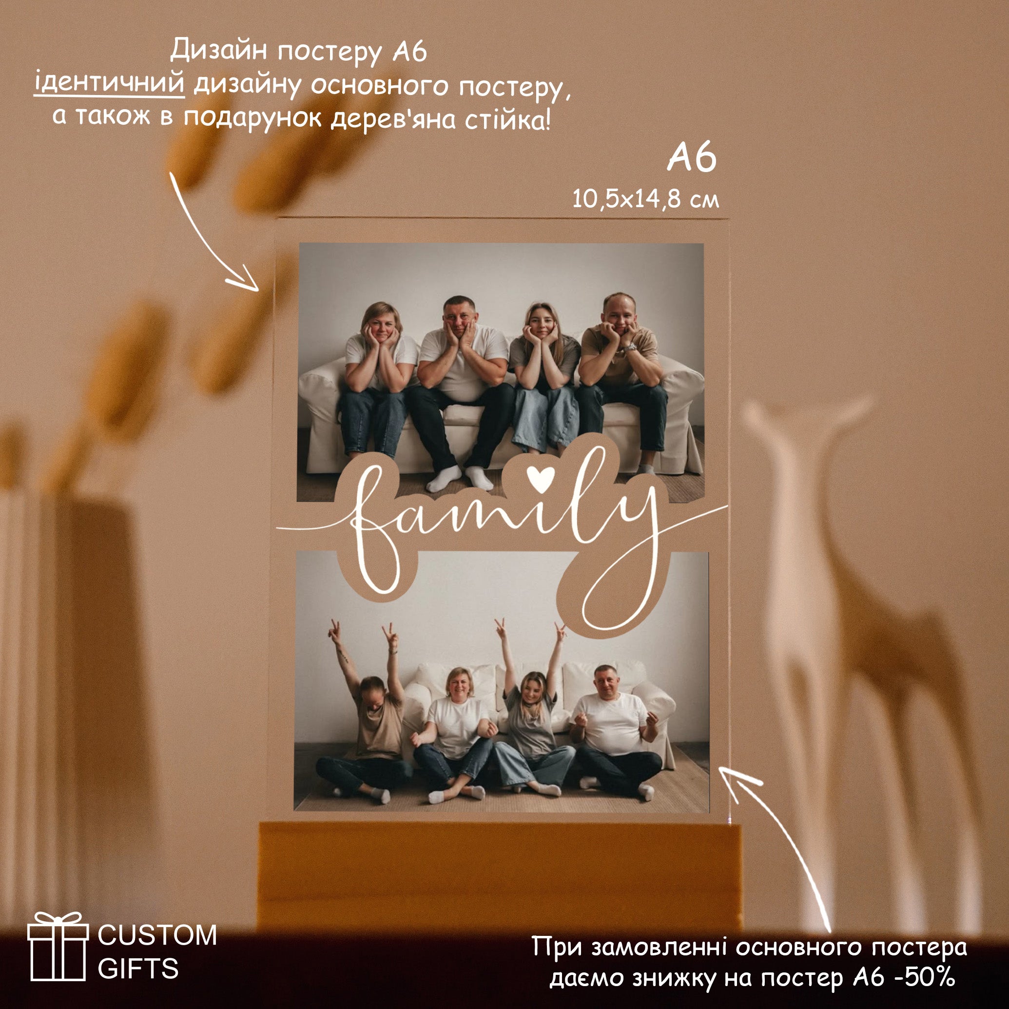 Family Collage - подарунок на День Сім'ї