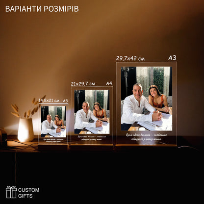 Photoposter - подарунок татові