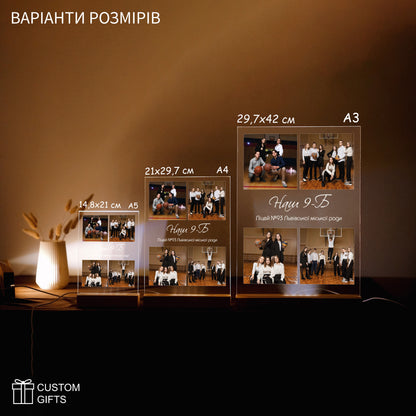 Пам’ятний фотопостер - подарунок на Останній Дзвоник