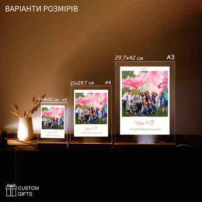 Polaroid photoposter - подарунок на Останній Дзвоник