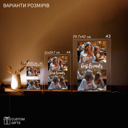 Святковий фотопостер — подарунок друзям