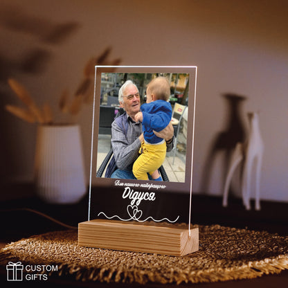 Персоналізований Photoposter - подарунок дідусю