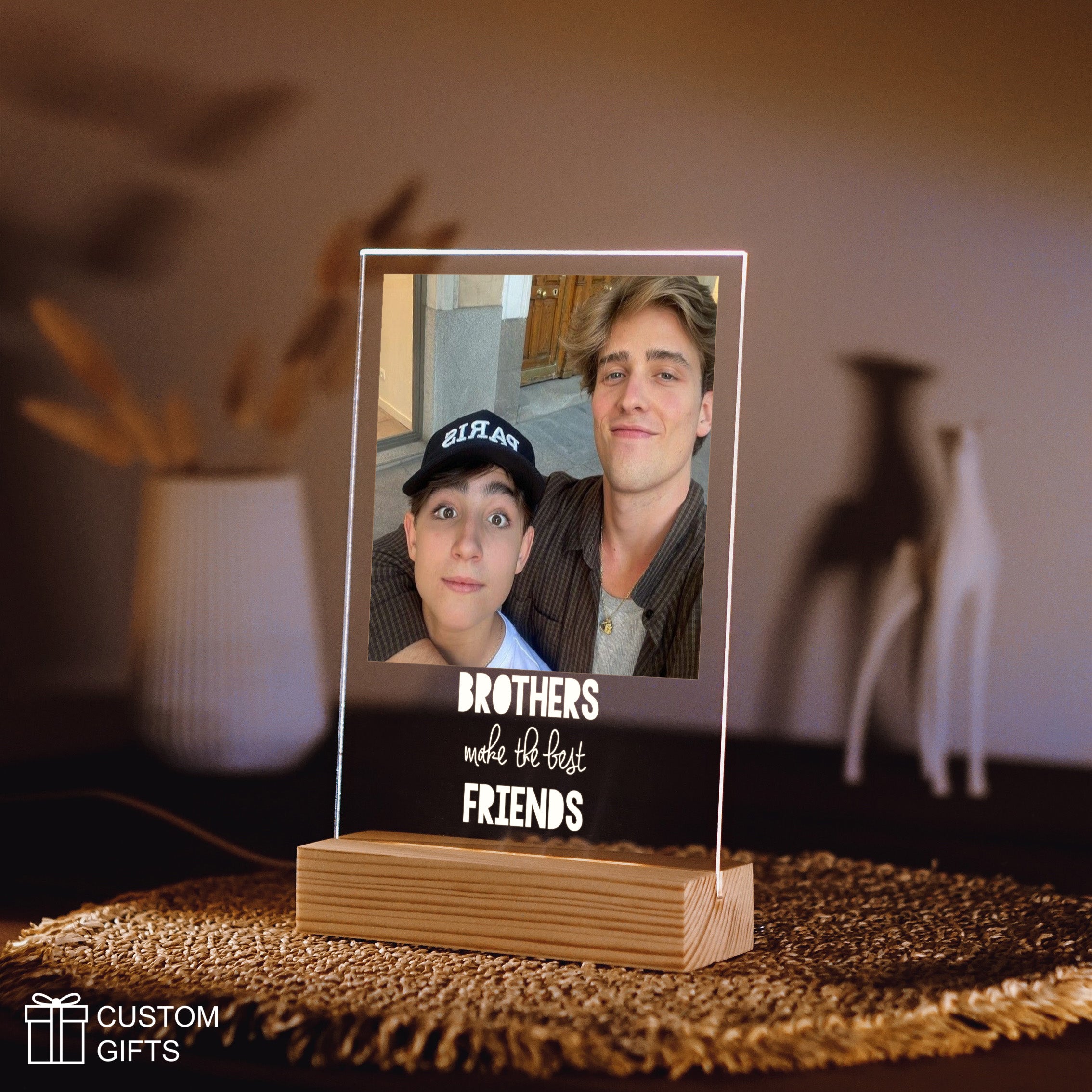 Персоналізований PhotoPoster - подарунок брату