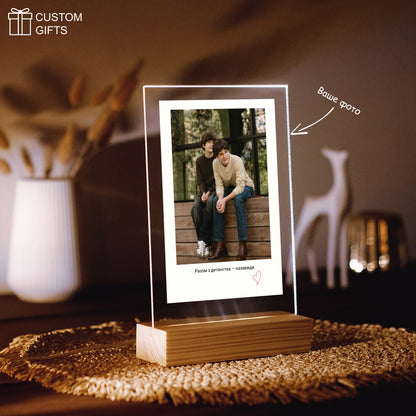 Персоналізований постер Polaroid - подарунок брату