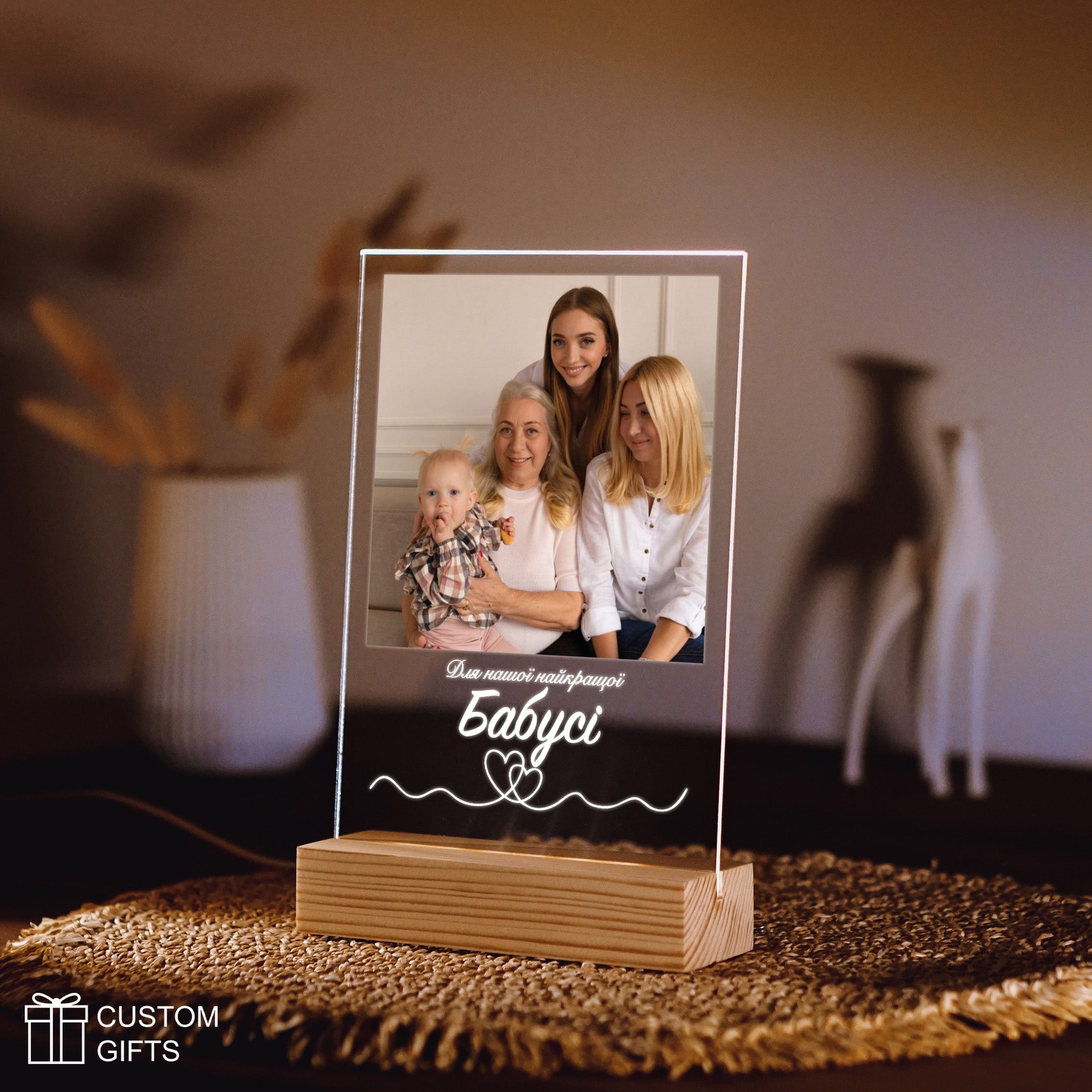 Photoposter бабусі - подарунок для найрідніших