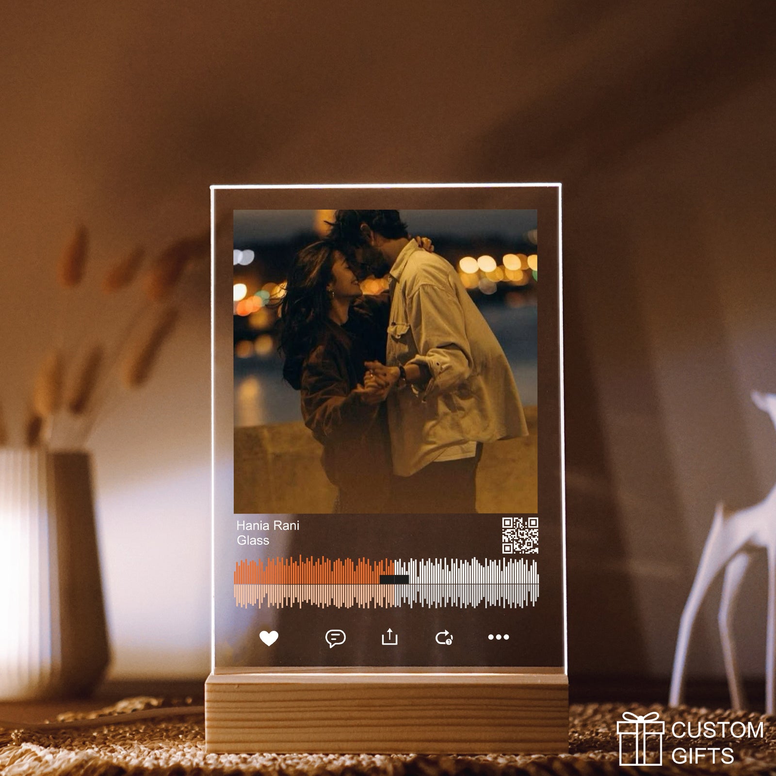 SoundCloud Music Poster — персоналізований подарунок