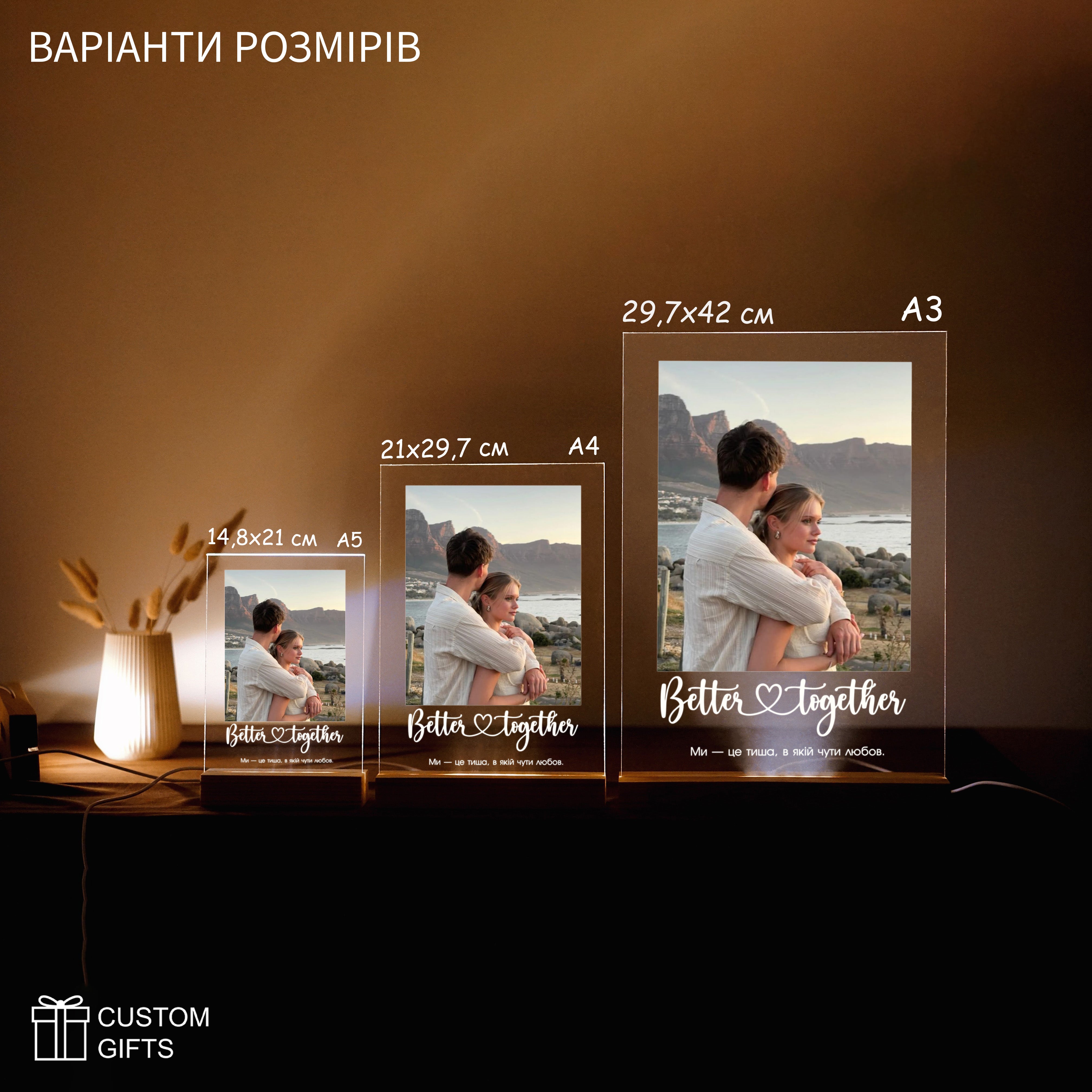 Photo poster — подарунок для дівчини