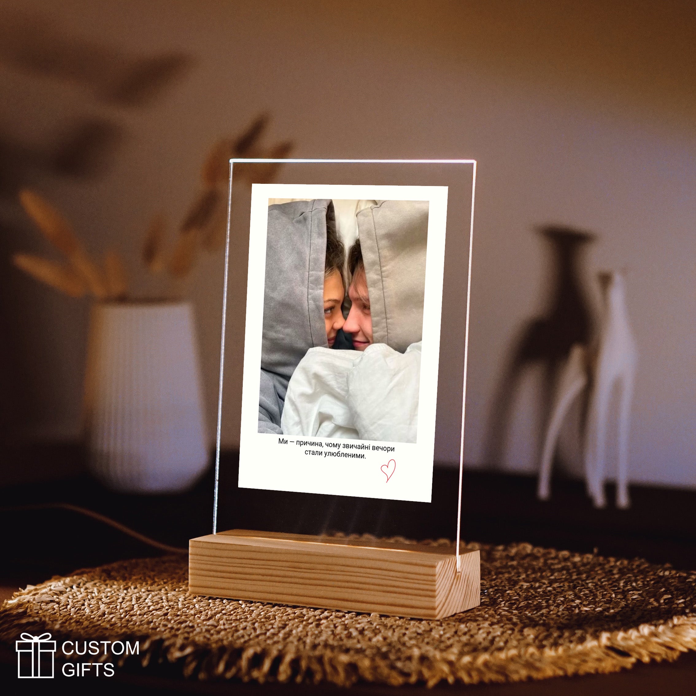 Polaroid фотопостер — подарунок для дружини