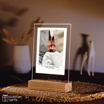 Polaroid фотопостер — подарунок для дружини