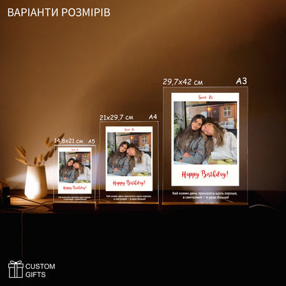 Polaroid — подарунок до Дня народження